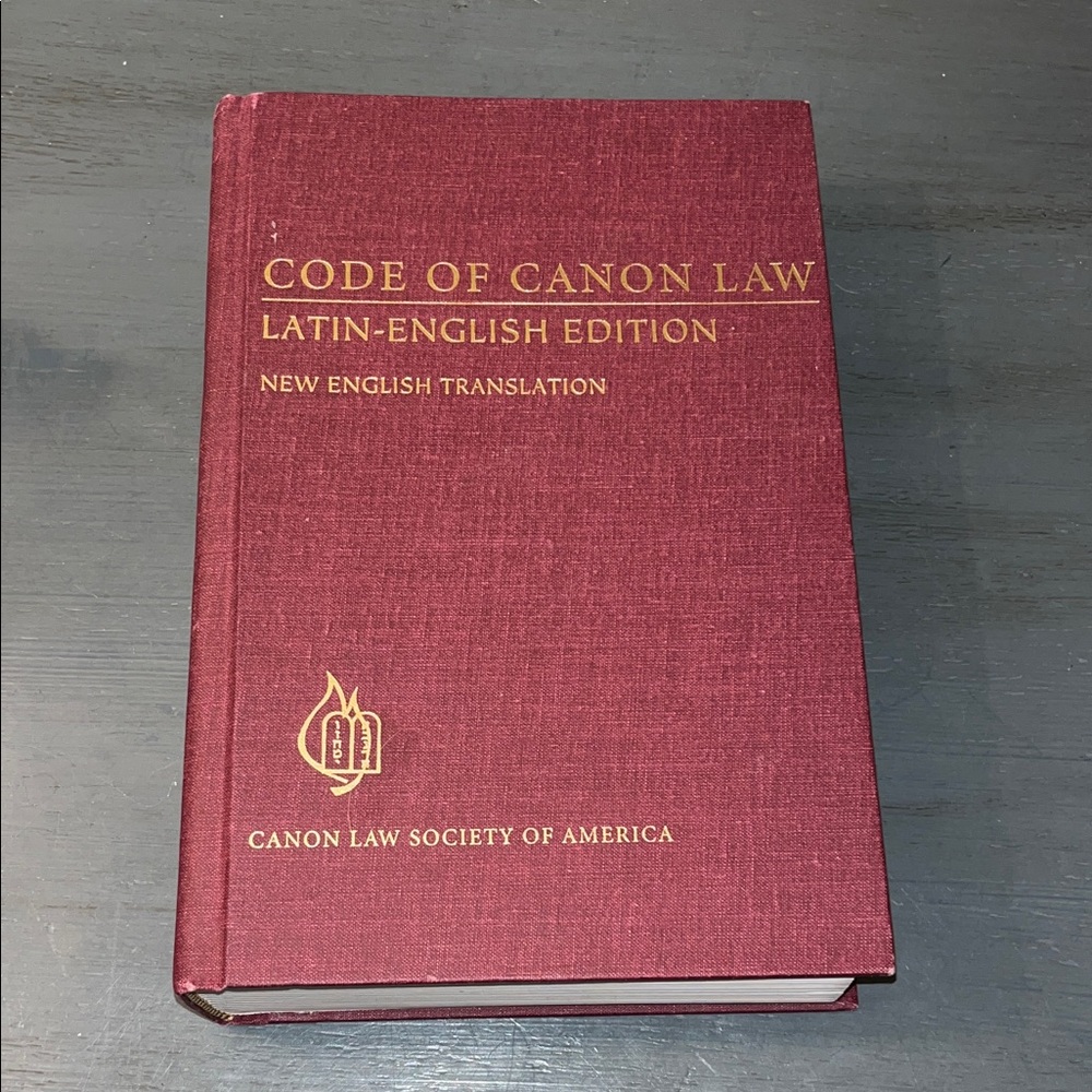 Code of Canon Law, Latin-English Edition, New English Translation EUC Vintage